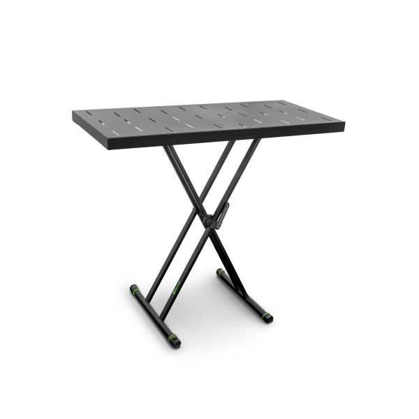 Gravity GR-GKSX2RD Keyboard Stand Set w  Keyboard Stand X-Form Double and Rapid Desk Supply