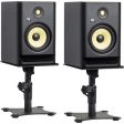 Gator Frameworks GFWSPKSTMNDSK Pair of Adjustable Desktop Studio Monitor Stands Online Sale