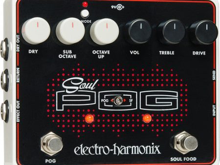 Electro-Harmonix SOUL POG Distortion Pitch Shift Pedal Online now