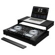 Odyssey FZGSPIDDJSR2BL Pioneer DDJ-SR2 Flight Case w Glide Platform (Black) Hot on Sale