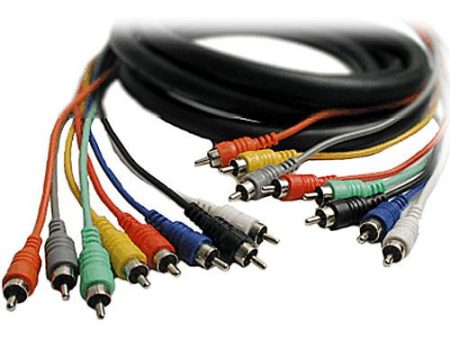 Hosa CRA-805 Eight Channel Male RCA To Male RCA Snake Cable - 16.5 Foot Fashion