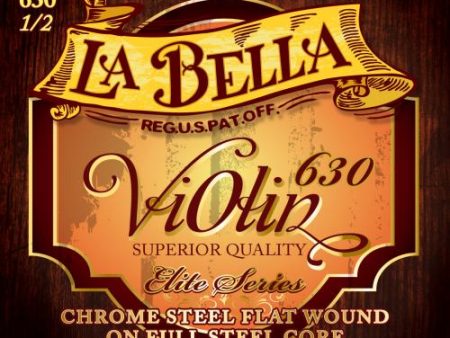 La Bella 630-1 2 Violin String Set Supply