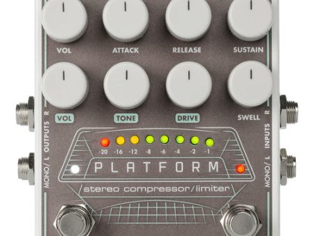 Electro-Harmonix PLATFORM Stereo Compressor Limiter Pedal Sale