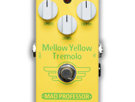 Mad Professor MELLOW YELLOW Tremolo Guitar Effects Pedal - Hand Wired Hot on Sale