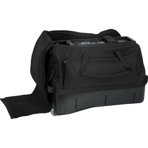 Gator GPA-777 Rolling Speaker Bag w  Solid Bottom for JBL EON 15 Mackie SRM 450 Electro Voice SX100 Speakers Fashion