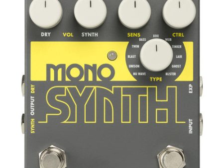 Electro-Harmonix MONO SYNTH Guitar Synthesizer Pedal Online now