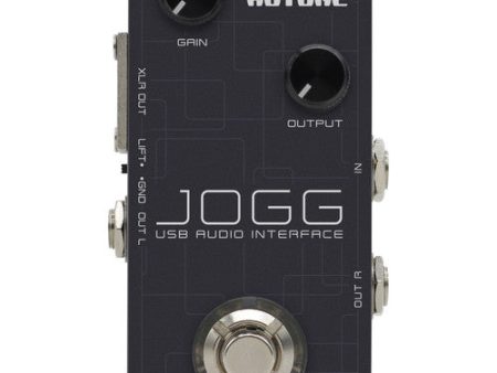 Hotone UA-10 Jogg USB Audio Interface Pedal for Electric Guitars Online Hot Sale