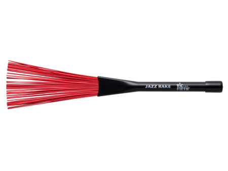 Vic Firth BJR Jazz Rake - Red Plastic on Sale