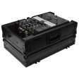 Odyssey FZ10MIXXDBL Universal Black 10″ Format DJ Mixer Flight Case w Extra Deep Rear Compartment For Sale