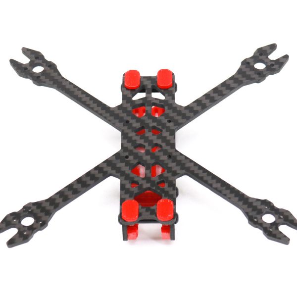 URUAV UR22 Wrench 140mm 3Inch Freestyle Carbon Fiber Hybrid-X Frame Kit For FPV Racing RC Drone on Sale