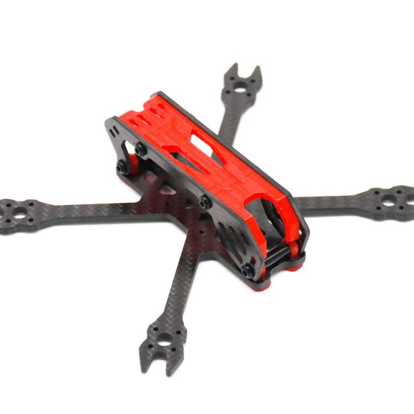 URUAV UR22 Wrench 140mm 3Inch Freestyle Carbon Fiber Hybrid-X Frame Kit For FPV Racing RC Drone on Sale