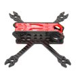 URUAV UR22 Wrench 140mm 3Inch Freestyle Carbon Fiber Hybrid-X Frame Kit For FPV Racing RC Drone on Sale